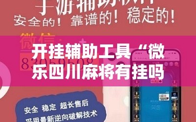 开挂辅助工具“微乐四川麻将有挂吗”详细开挂教程