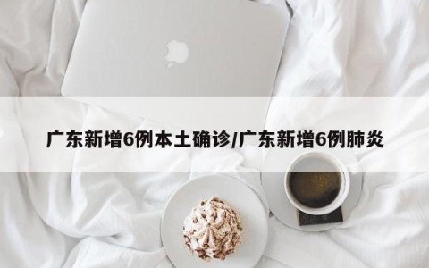 广东新增6例本土确诊/广东新增6例肺炎