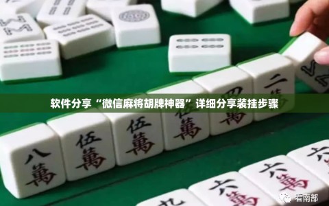 软件分享“微信麻将胡牌神器”详细分享装挂步骤