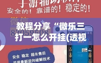 教程分享“微乐三打一怎么开挂(透视)”开挂辅助脚本+详细开挂安装教程