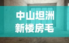 中山坦洲新楼房毛坯房(中山坦洲的房价多少)