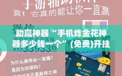 助赢神器“手机炸金花神器多少钱一个”(免费)开挂辅助教学(最新辅助开挂教程)