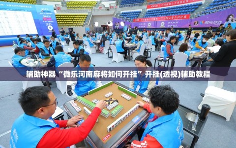 辅助神器“微乐河南麻将如何开挂”开挂(透视)辅助教程