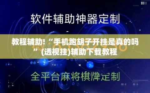 教程辅助!“手机跑胡子开挂是真的吗”(透视挂)辅助下载教程