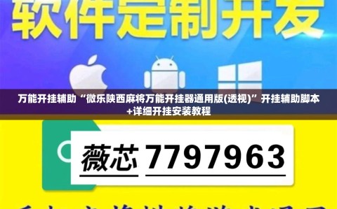 万能开挂辅助“微乐陕西麻将万能开挂器通用版(透视)”开挂辅助脚本+详细开挂安装教程