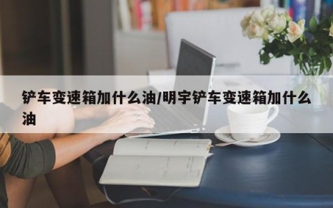 铲车变速箱加什么油/明宇铲车变速箱加什么油