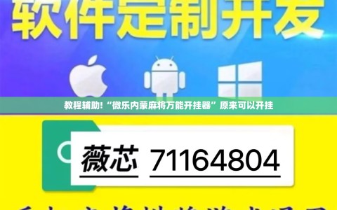 教程辅助!“微乐内蒙麻将万能开挂器”原来可以开挂
