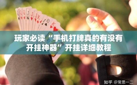 玩家必读“手机打牌真的有没有开挂神器”开挂详细教程