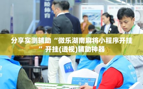 分享实测辅助“微乐湖南麻将小程序开挂”开挂(透视)辅助神器