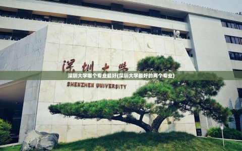 深圳大学哪个专业最好(深圳大学最好的两个专业)