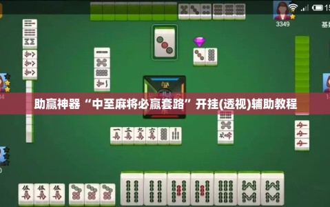 助赢神器“中至麻将必赢套路”开挂(透视)辅助教程