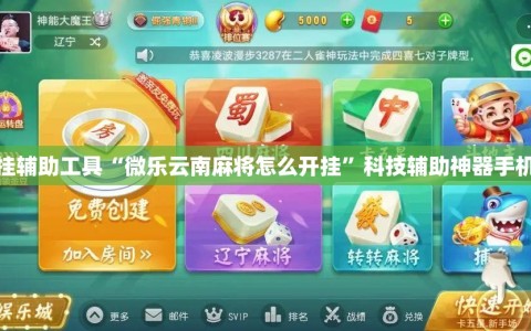 开挂辅助工具“微乐云南麻将怎么开挂”科技辅助神器手机版