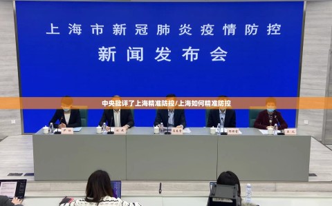 中央批评了上海精准防控/上海如何精准防控