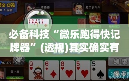 必备科技“微乐跑得快记牌器”(透视)其实确实有挂