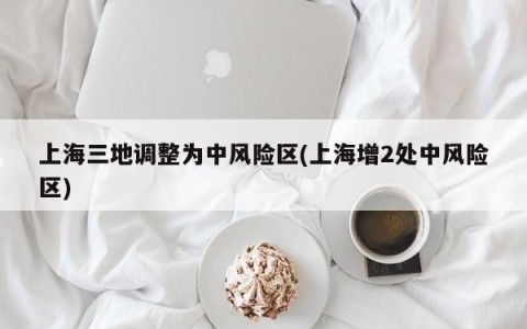 上海三地调整为中风险区(上海增2处中风险区)