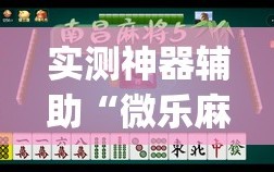 实测神器辅助“微乐麻将怎么开免费的挂”开挂(透视)辅助神器