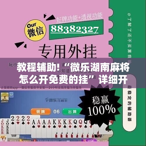 教程辅助!“微乐湖南麻将怎么开免费的挂”详细开挂教程