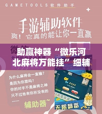 助赢神器“微乐河北麻将万能挂”细辅助教程分享