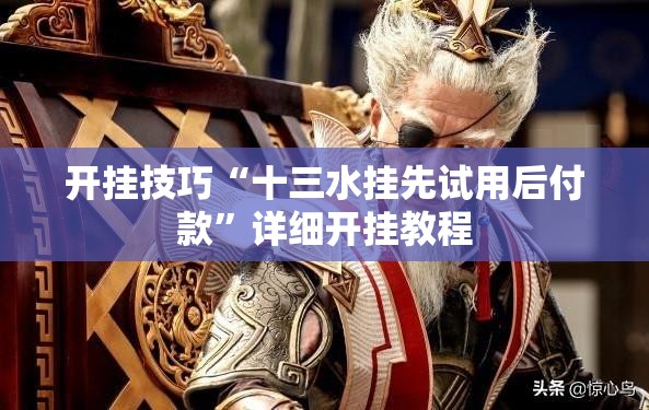 开挂技巧“十三水挂先试用后付款”详细开挂教程