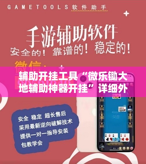辅助开挂工具“微乐锄大地辅助神器开挂”详细外挂透视辅助软件教程
