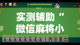 实测辅助“微信麻将小程序万能开挂器”详细外挂透视辅助软件教程