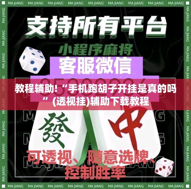 教程辅助!“手机跑胡子开挂是真的吗”(透视挂)辅助下载教程