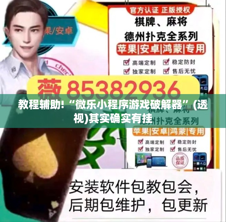 教程辅助!“微乐小程序游戏破解器	”(透视)其实确实有挂