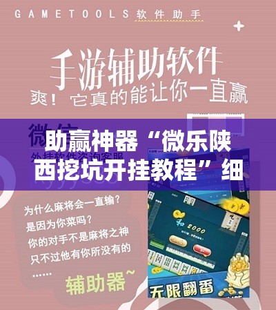 助赢神器“微乐陕西挖坑开挂教程	”细辅助教程分享