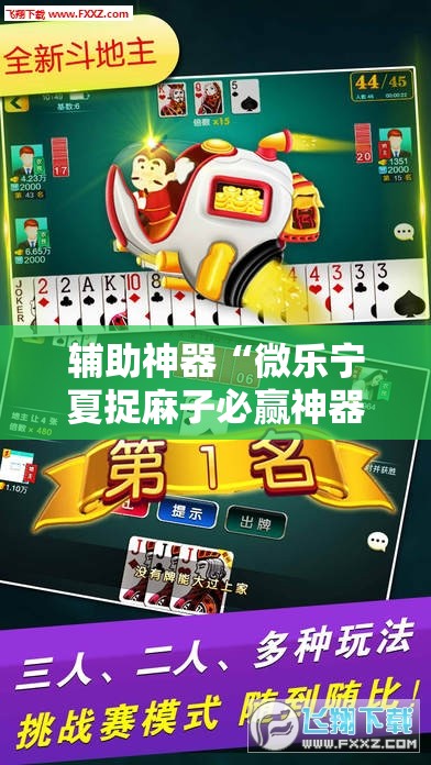 辅助神器“微乐宁夏捉麻子必赢神器”科技辅助神器手机版
