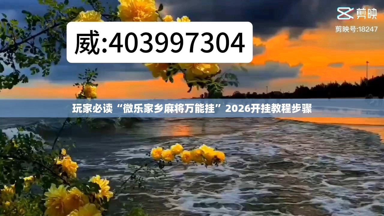 玩家必读“微乐家乡麻将万能挂	”2026开挂教程步骤