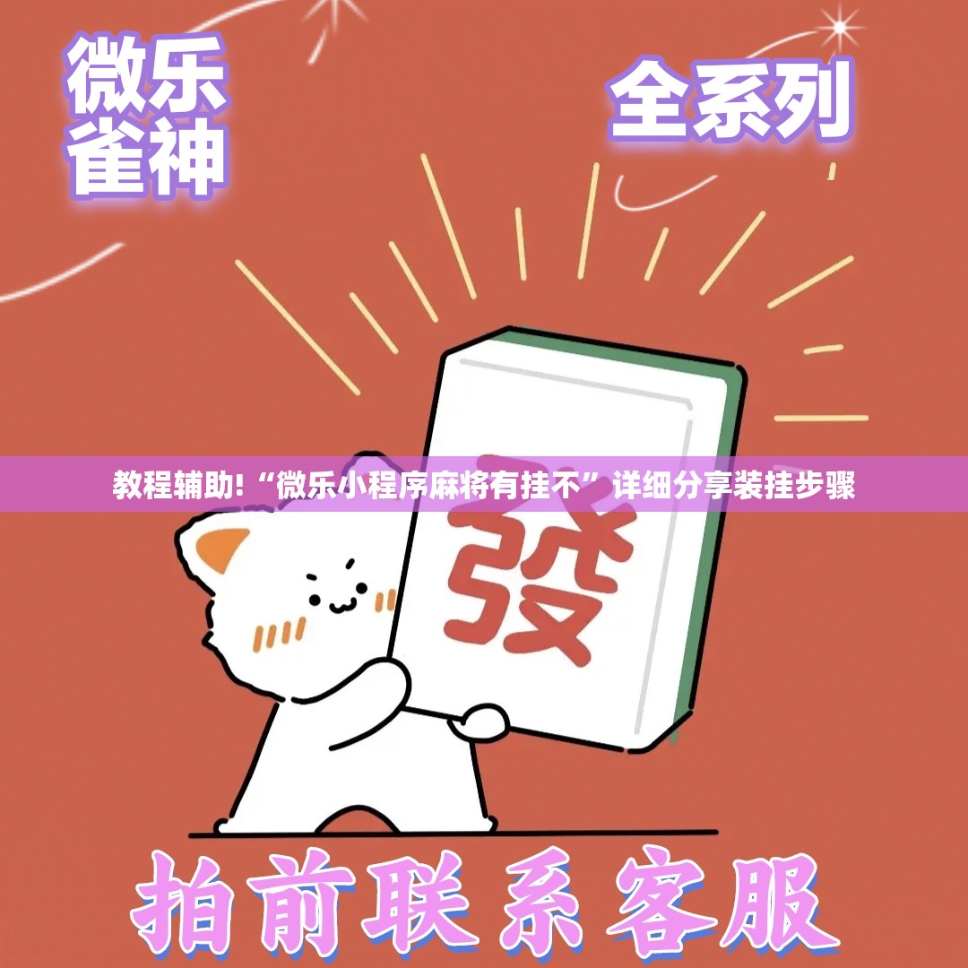 教程辅助!“微乐小程序麻将有挂不”详细分享装挂步骤