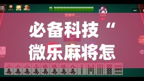 必备科技“微乐麻将怎么开免费的挂教程”开挂(透视)最新辅助详细