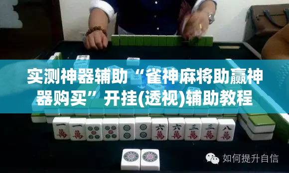 实测神器辅助“雀神麻将助赢神器购买”开挂(透视)辅助教程
