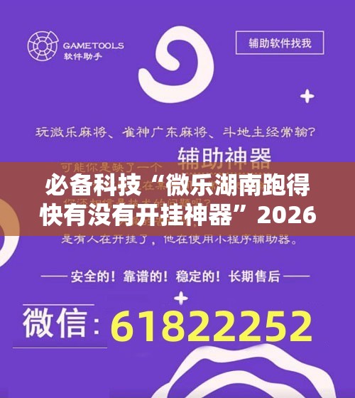 必备科技“微乐湖南跑得快有没有开挂神器”2026开挂教程步骤