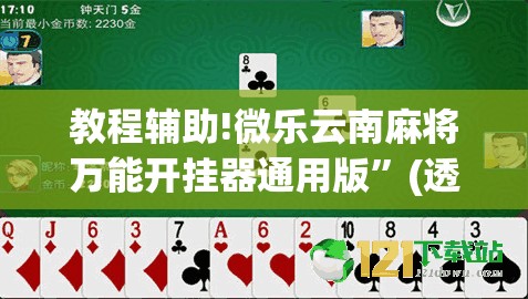 教程辅助!微乐云南麻将万能开挂器通用版”(透视)其实确实有挂