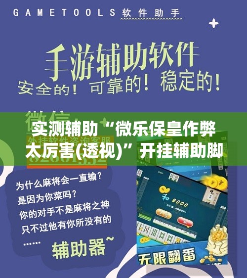 实测辅助“微乐保皇作弊太厉害(透视)”开挂辅助脚本+详细开挂安装教程