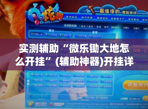 实测辅助“微乐锄大地怎么开挂”(辅助神器)开挂详细教程