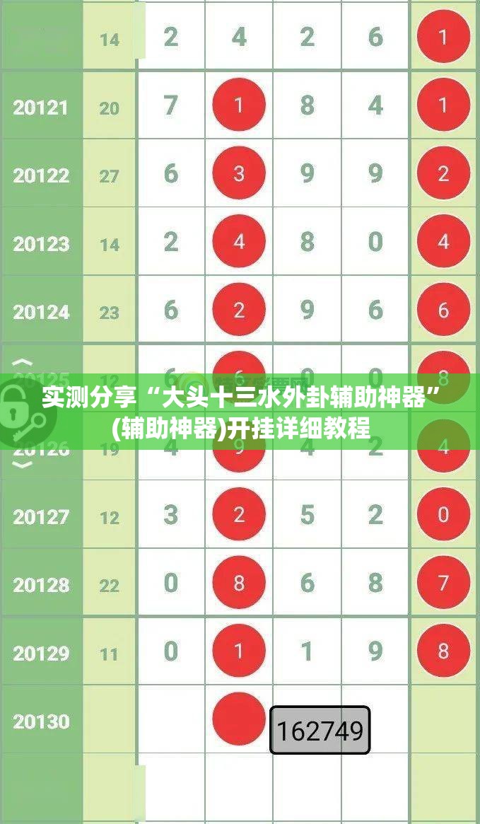 实测分享“大头十三水外卦辅助神器	”(辅助神器)开挂详细教程