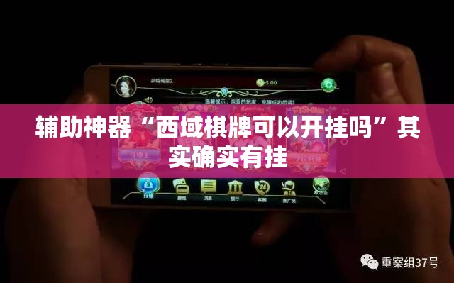 辅助神器“西域棋牌可以开挂吗”其实确实有挂
