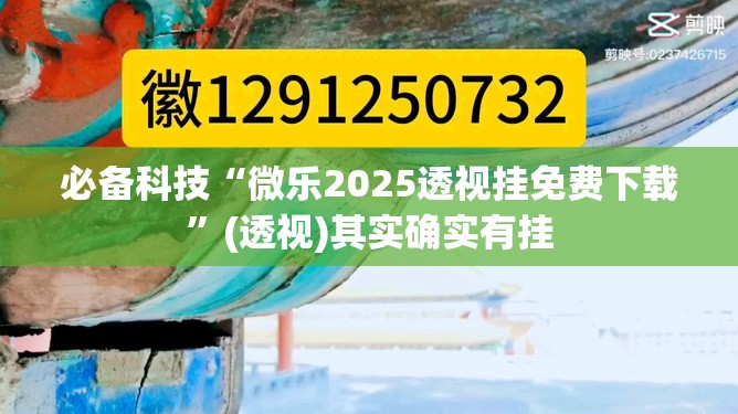 必备科技“微乐2025透视挂免费下载”(透视)其实确实有挂