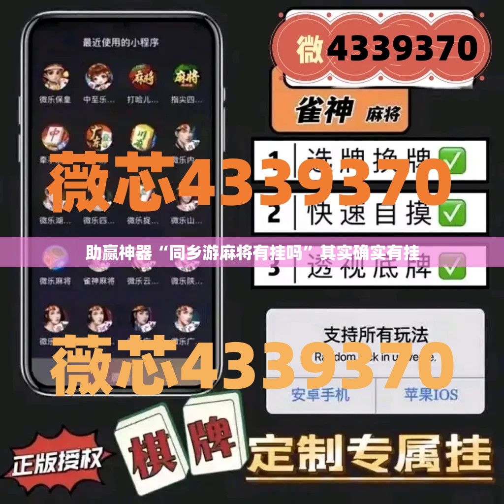 助赢神器“同乡游麻将有挂吗”其实确实有挂
