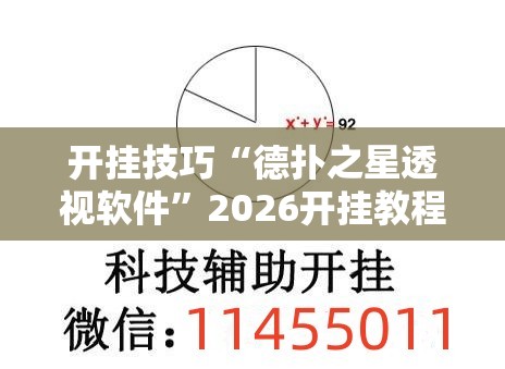 开挂技巧“德扑之星透视软件”2026开挂教程步骤