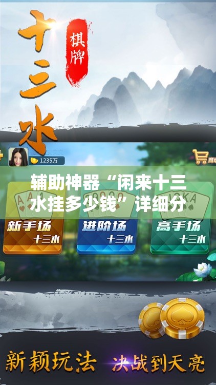 辅助神器“闲来十三水挂多少钱”详细分享装挂步骤