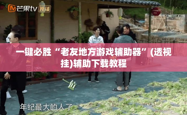 一键必胜“老友地方游戏辅助器”(透视挂)辅助下载教程