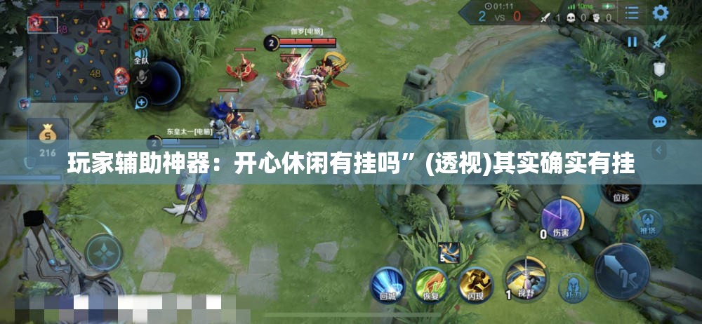 玩家辅助神器：开心休闲有挂吗”(透视)其实确实有挂