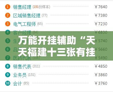 万能开挂辅助“天天福建十三张有挂吗”开挂辅助脚本+详细开挂安装教程