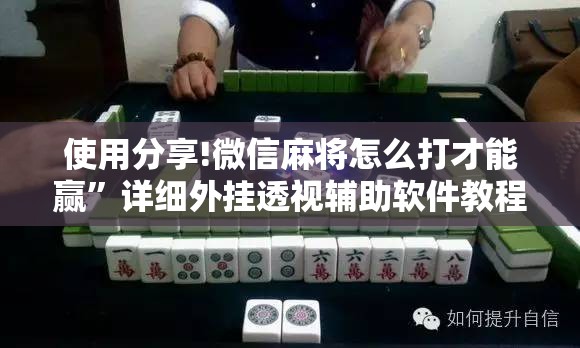 使用分享!微信麻将怎么打才能赢”详细外挂透视辅助软件教程