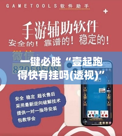 一键必胜“壹起跑得快有挂吗(透视)	”开挂辅助脚本+详细开挂安装教程