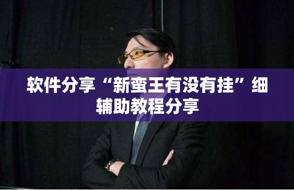 软件分享“新蛮王有没有挂”细辅助教程分享