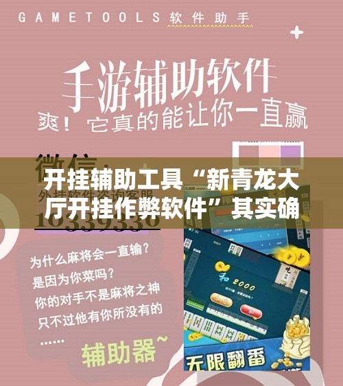 开挂辅助工具“新青龙大厅开挂作弊软件”其实确实有挂